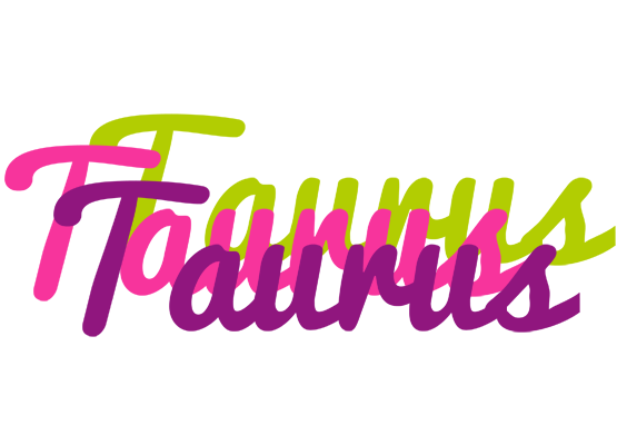 Taurus flowers logo