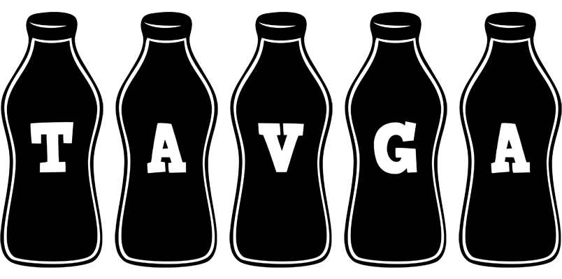 Tavga bottle logo