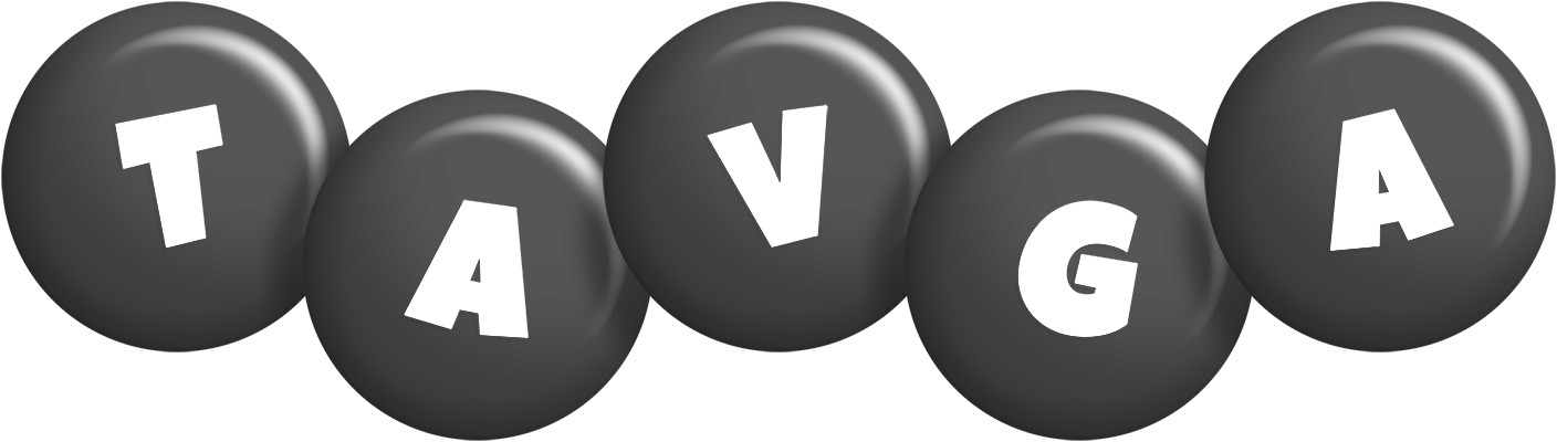 Tavga candy-black logo