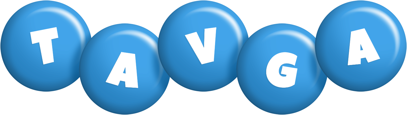 Tavga candy-blue logo
