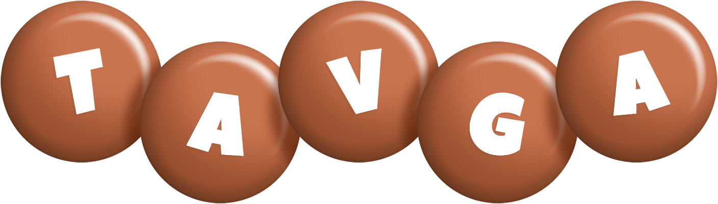 Tavga candy-brown logo