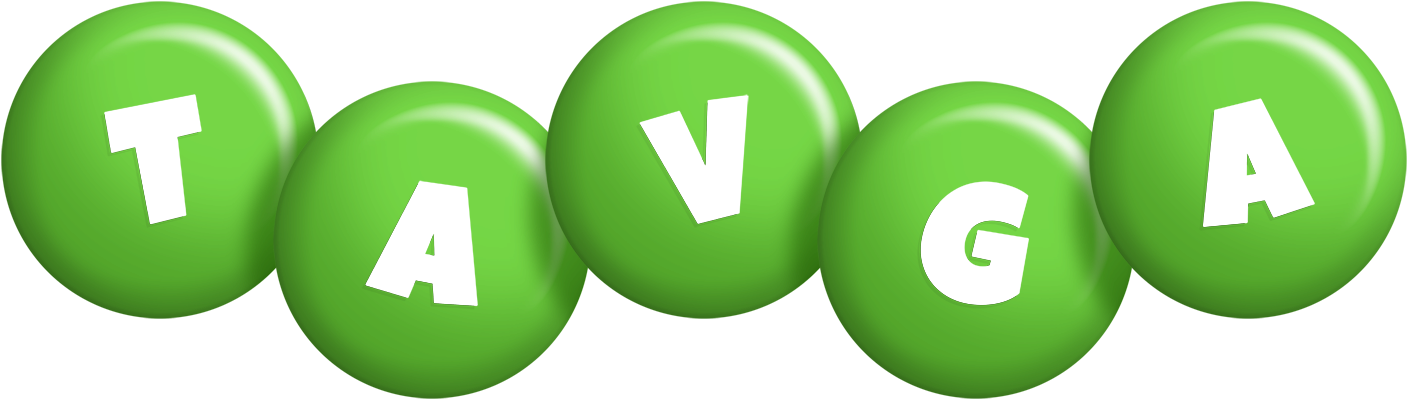 Tavga candy-green logo