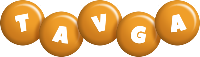 Tavga candy-orange logo