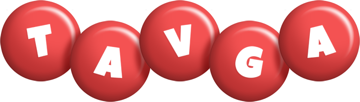 Tavga candy-red logo