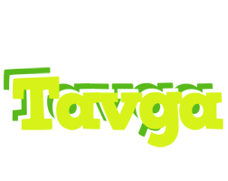 Tavga citrus logo