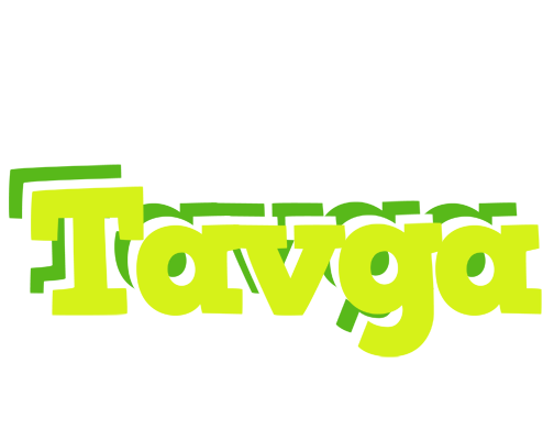 Tavga citrus logo