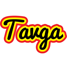 Tavga flaming logo