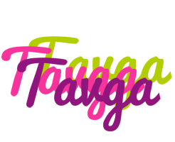 Tavga flowers logo