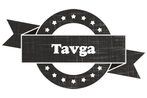 Tavga grunge logo