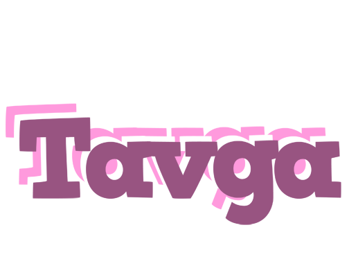 Tavga relaxing logo