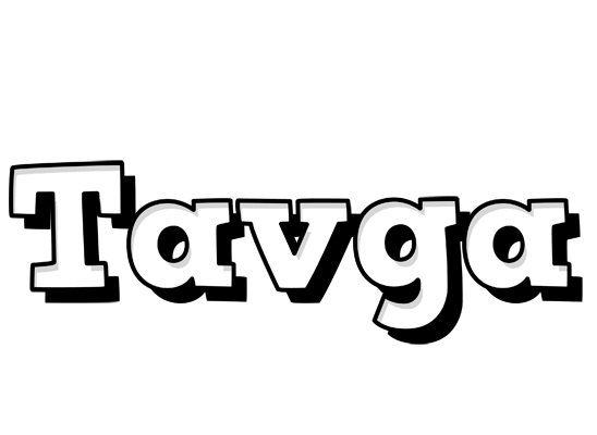 Tavga snowing logo