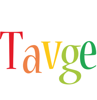 Tavge birthday logo