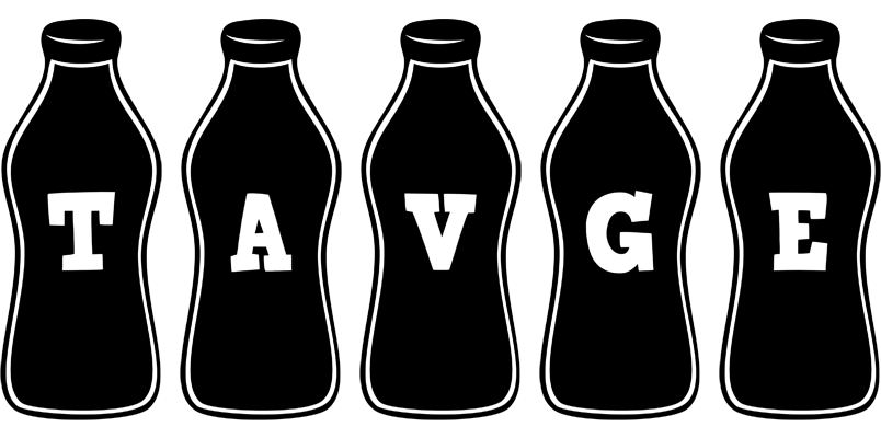 Tavge bottle logo