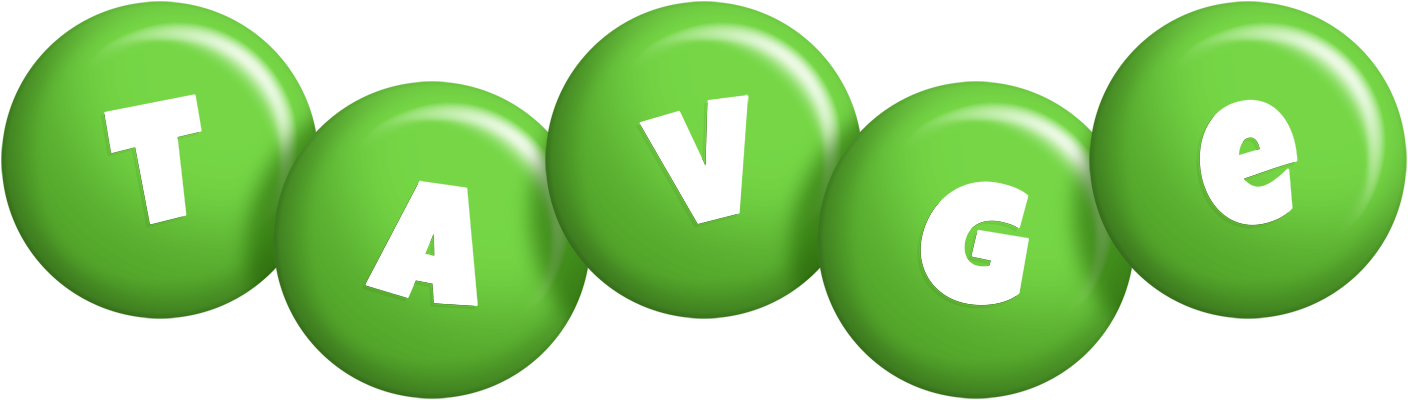 Tavge candy-green logo