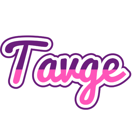 Tavge cheerful logo