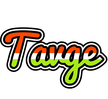 Tavge exotic logo