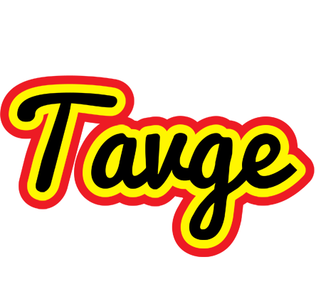Tavge flaming logo