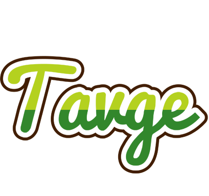 Tavge golfing logo