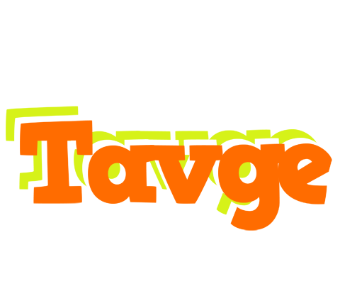 Tavge healthy logo