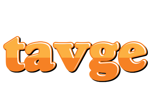 Tavge orange logo