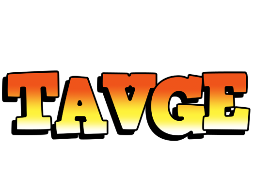 Tavge sunset logo