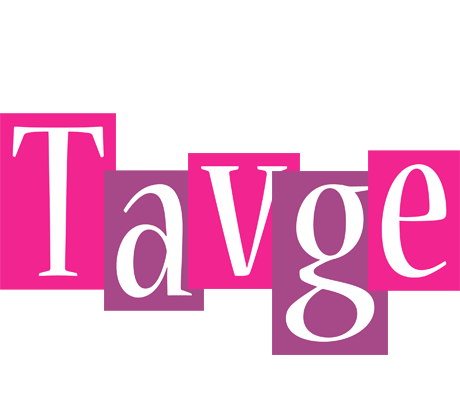 Tavge whine logo