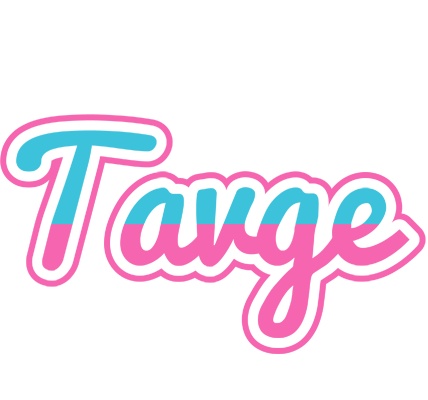 Tavge woman logo