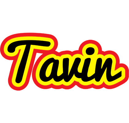 Tavin flaming logo
