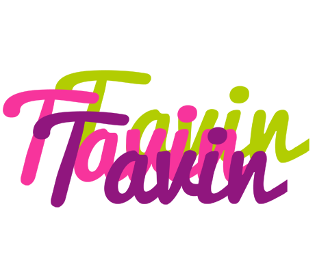 Tavin flowers logo