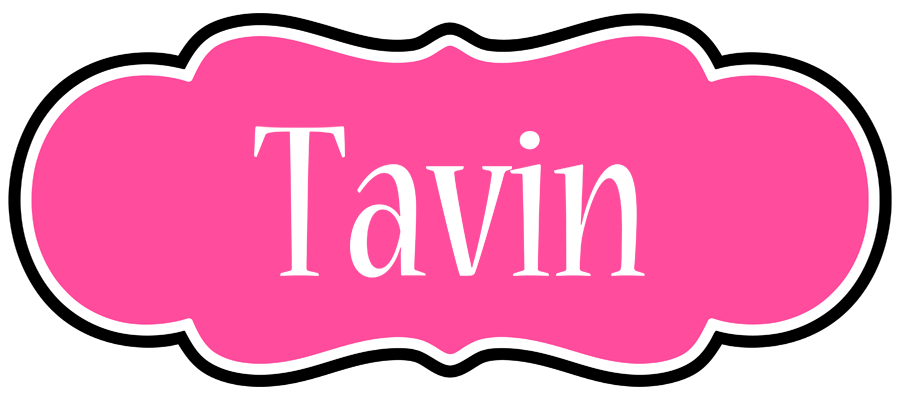 Tavin invitation logo