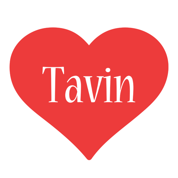 Tavin love logo