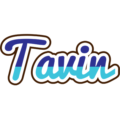 Tavin raining logo