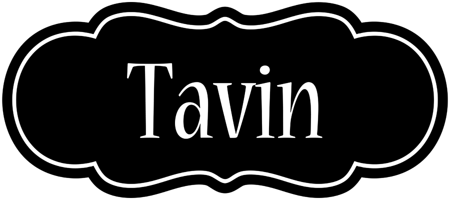Tavin welcome logo
