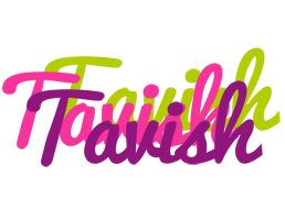 Tavish flowers logo