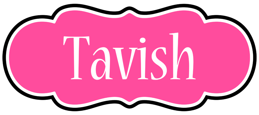 Tavish invitation logo