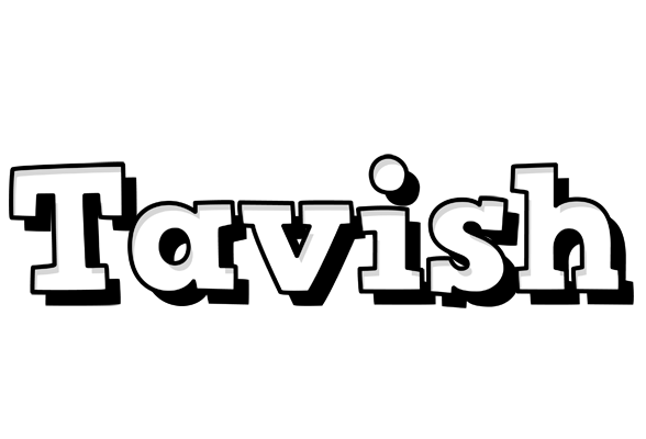 Tavish snowing logo