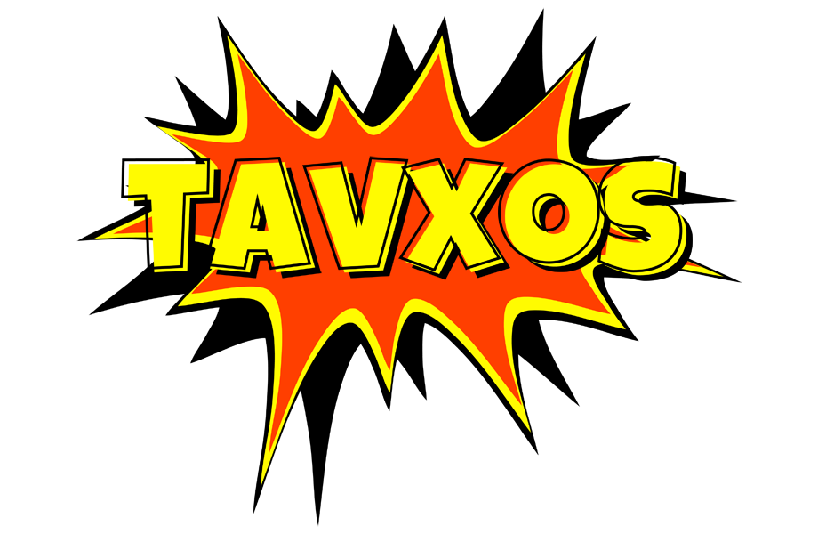 Tavxos bazinga logo