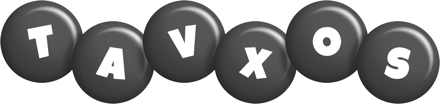 Tavxos candy-black logo
