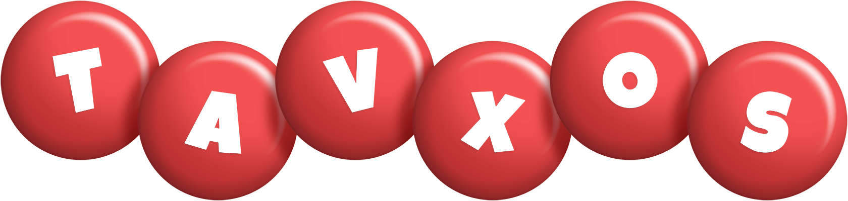 Tavxos candy-red logo