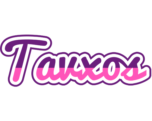 Tavxos cheerful logo