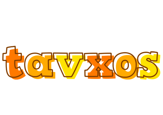 Tavxos desert logo