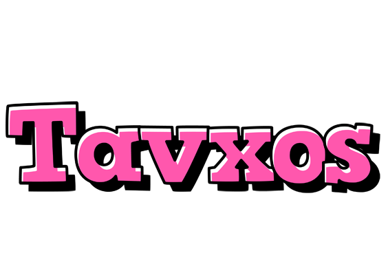 Tavxos girlish logo