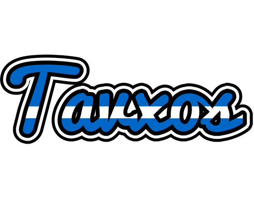 Tavxos greece logo
