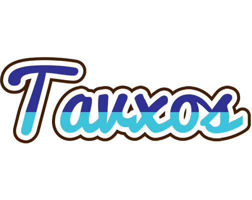 Tavxos raining logo