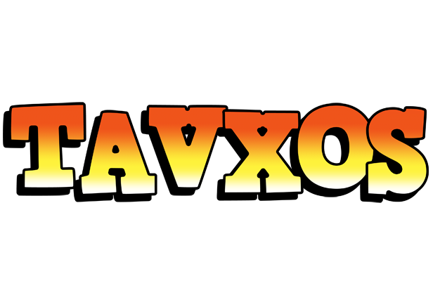 Tavxos sunset logo
