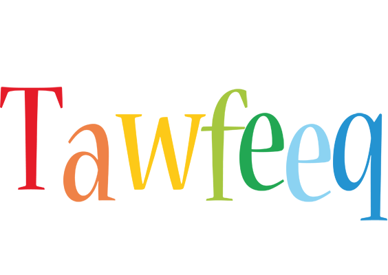 Tawfeeq birthday logo