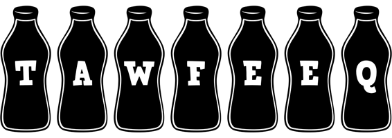 Tawfeeq bottle logo