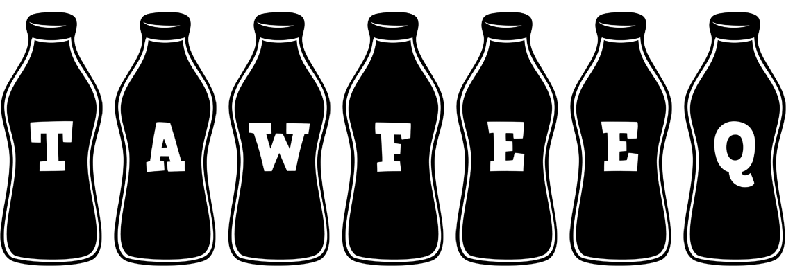 Tawfeeq bottle logo