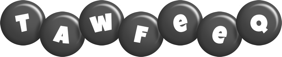 Tawfeeq candy-black logo