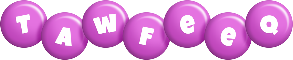 Tawfeeq candy-purple logo